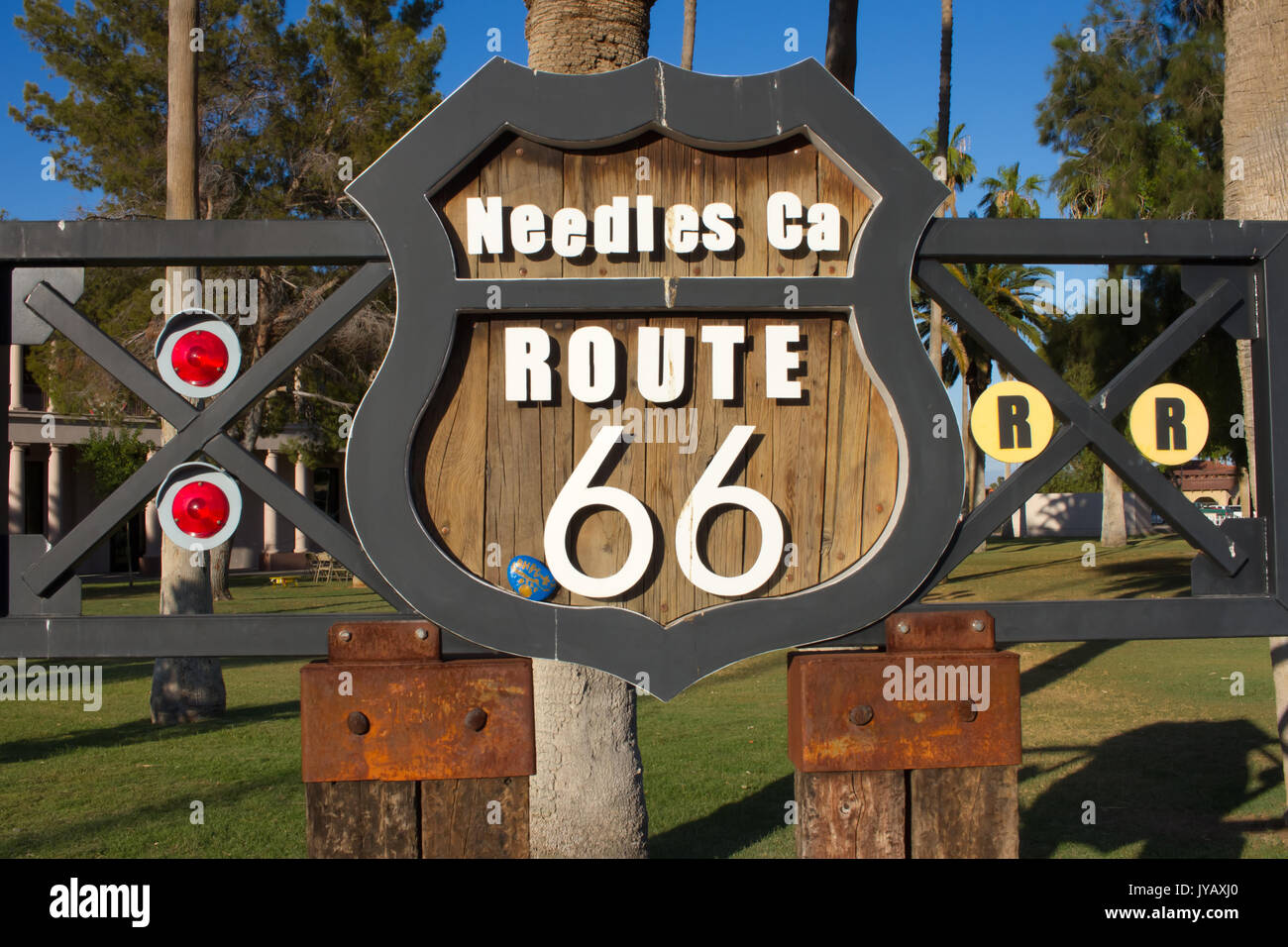 Route 66 America's Highway - The Mother Road Stockfoto