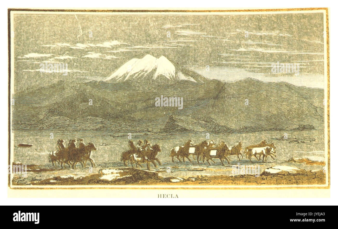 PFEIFFER(1853) HEKLA Stockfoto