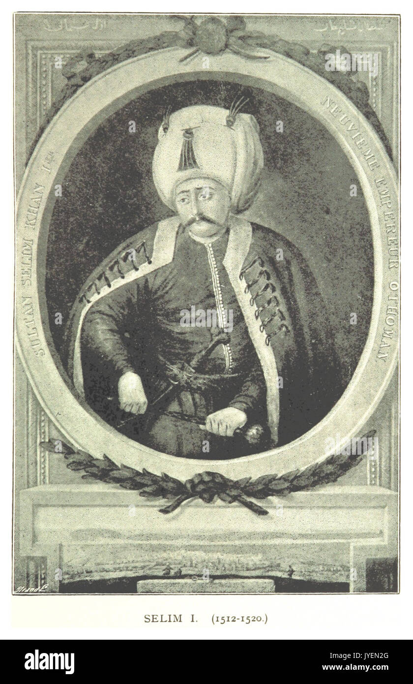 SPRY (1895) p431 Selim I. (1512 1520). Stockfoto