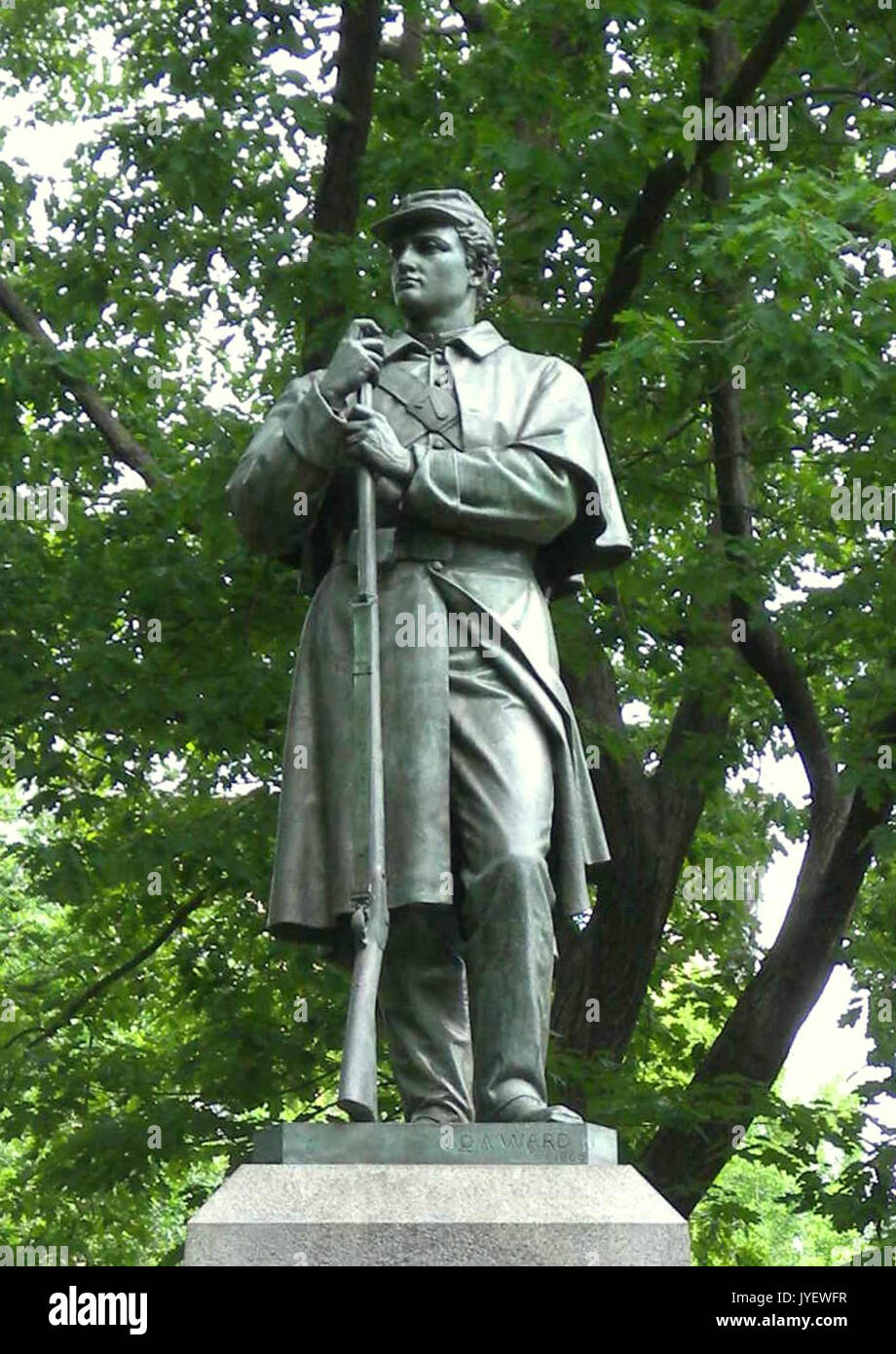 7. regt Memorial Steele MacKaye jeh Stockfoto