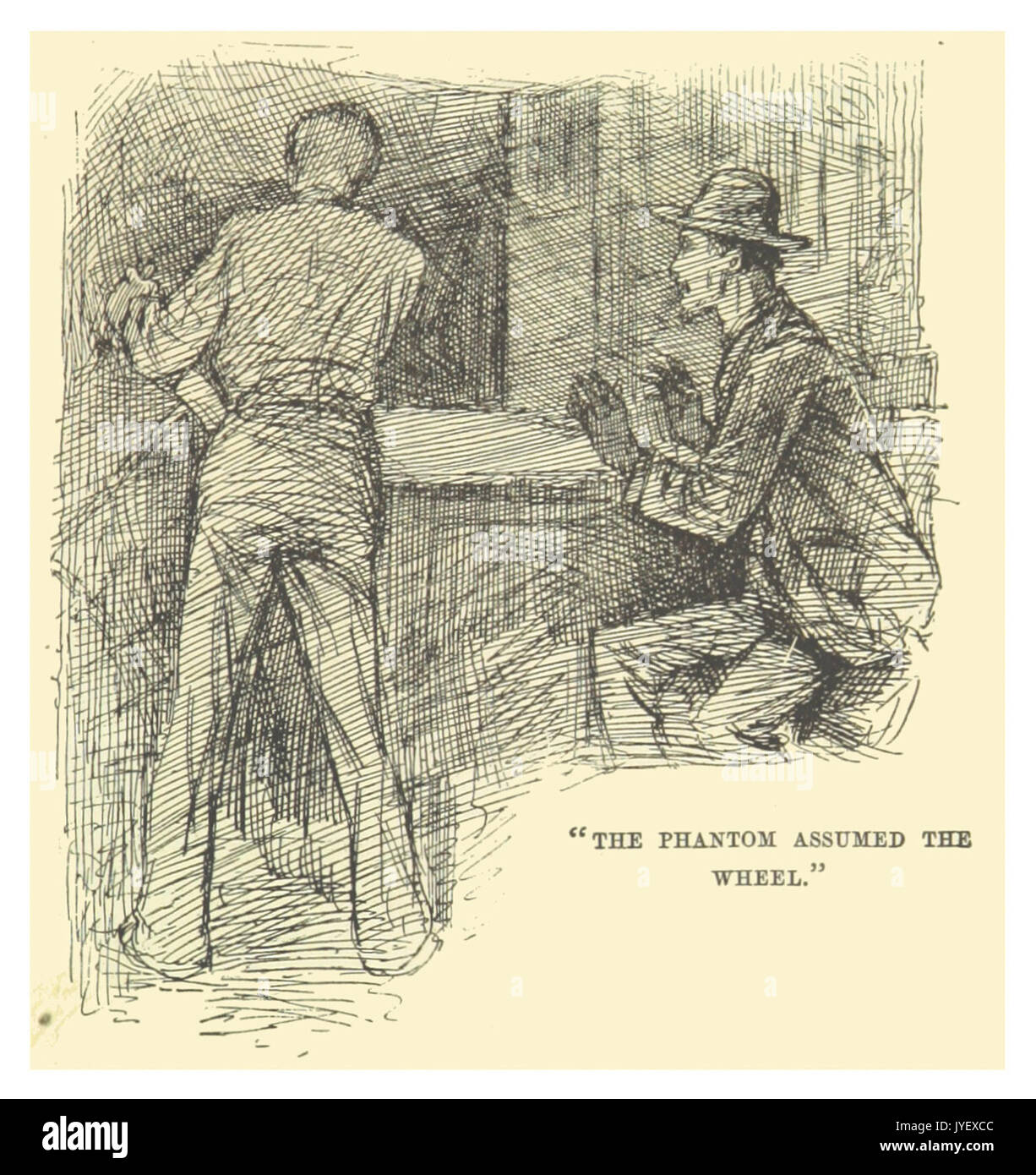 MARK TWAIN (1883) p145 DAS PHANTOM DAVON AUSGEGANGEN DAS RAD Stockfoto