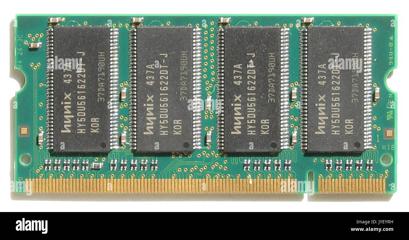 256 MB DDR SO-DIMM Stockfoto