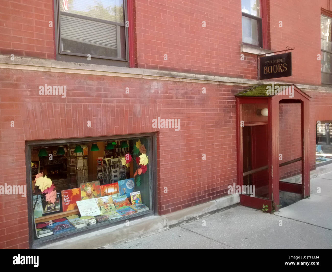 57Th Street Bücher Stockfoto