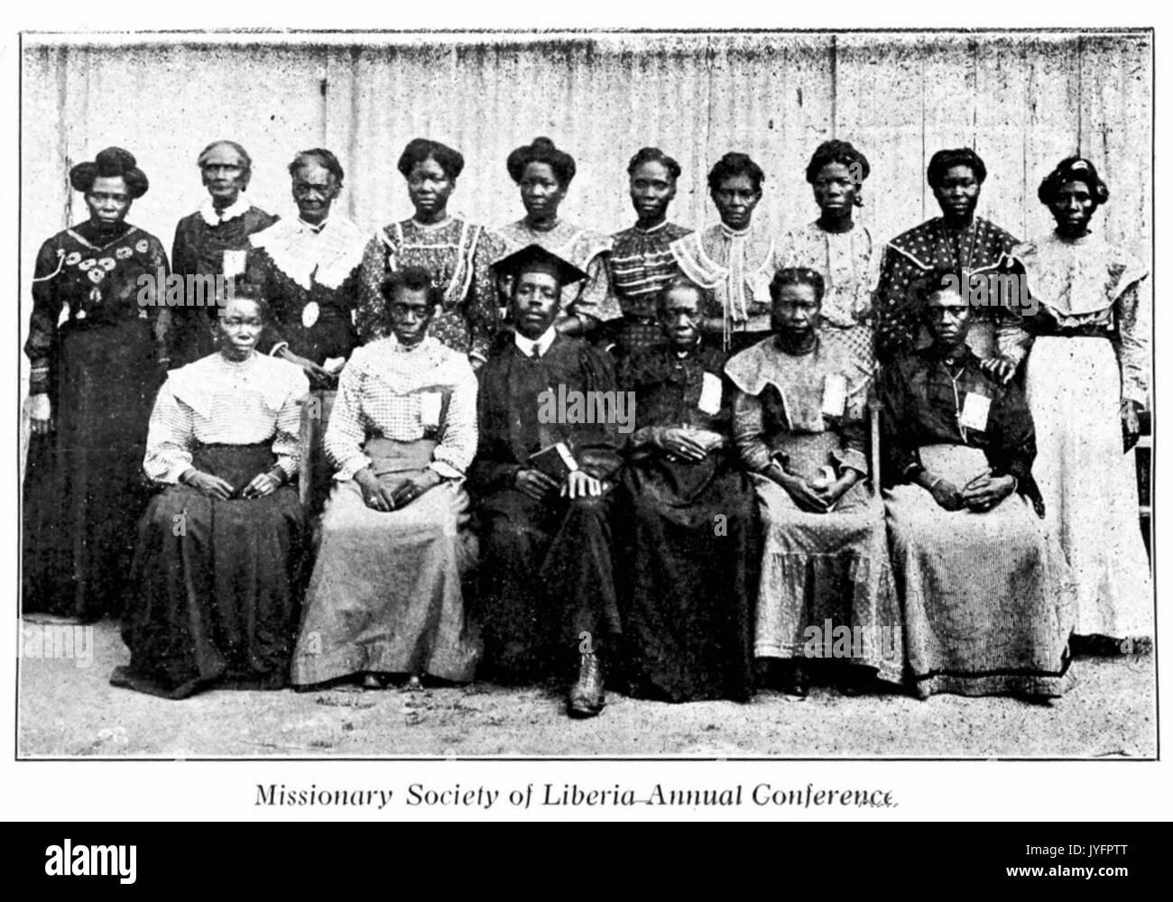 Hören (1910) 06 A.M.E. Missionary Society, Liberia jährliche Konferenz Stockfoto
