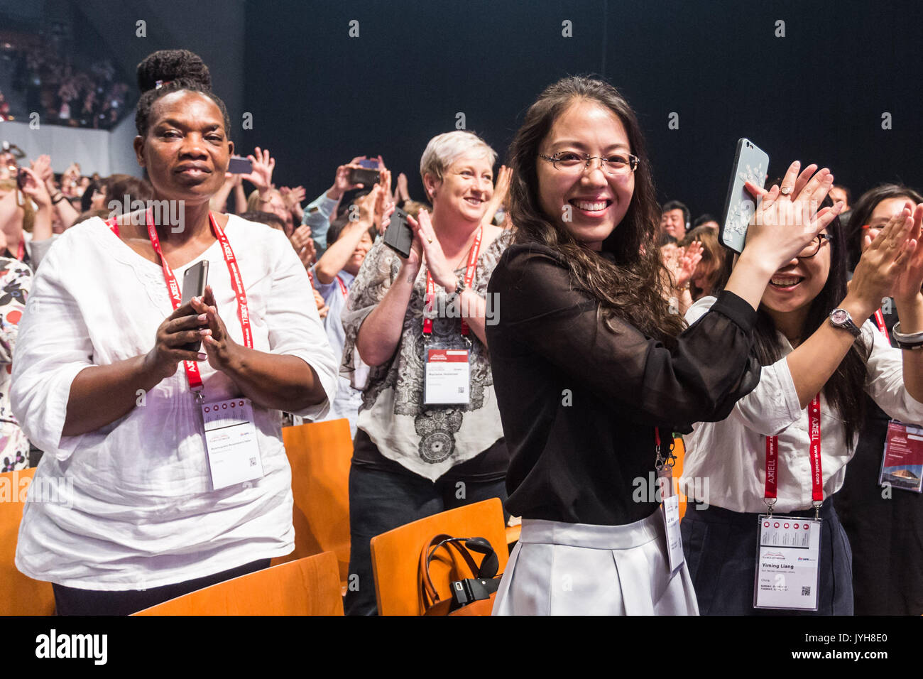 Polen. 20 Aug, 2017. Ifla 83rd IFLA Generalkonferenz und Montage, Wroclaw, Polen Credit: Krzysztof Kaniewski/ZUMA Draht/Alamy leben Nachrichten Stockfoto