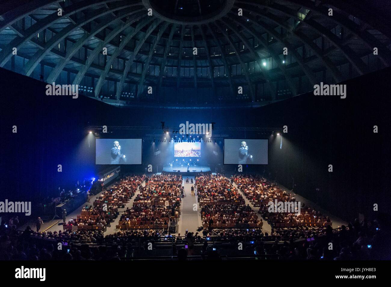 Polen. 20 Aug, 2017. Ifla 83rd IFLA Generalkonferenz und Montage, Wroclaw, Polen Credit: Krzysztof Kaniewski/ZUMA Draht/Alamy leben Nachrichten Stockfoto