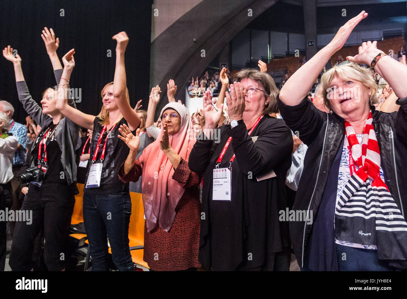 Polen. 20 Aug, 2017. Ifla 83rd IFLA Generalkonferenz und Montage, Wroclaw, Polen Credit: Krzysztof Kaniewski/ZUMA Draht/Alamy leben Nachrichten Stockfoto
