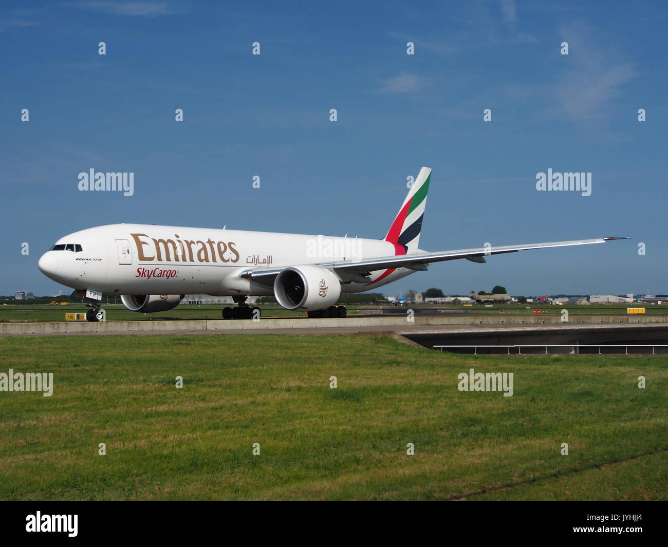 6 EFH Emirates Boeing 777F 1H cn 35608 Bild 3 Stockfoto