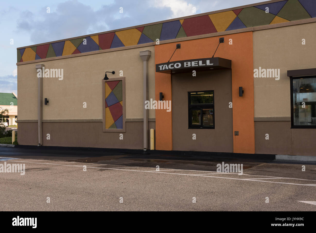 Taco Bell in Leesburg, Florida, USA Stockfoto