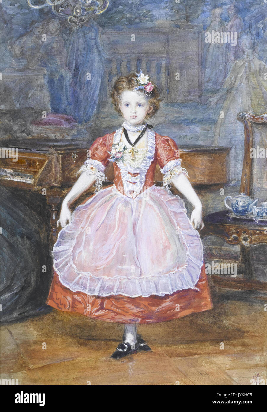 2017 02 Sir John Everett Millais das Menuett Stockfoto