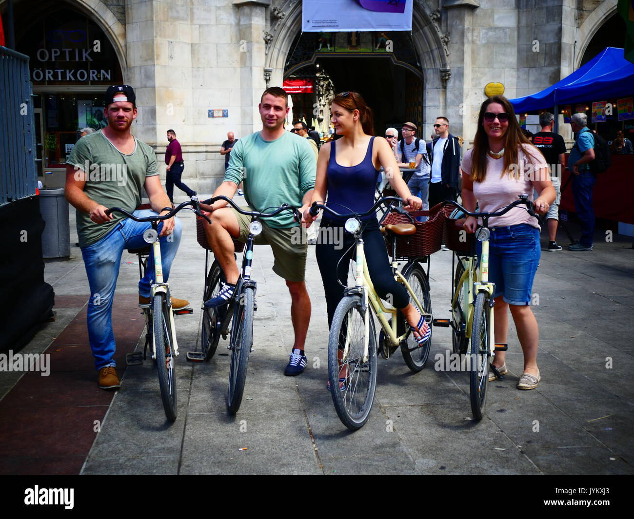 Deutschland deutsche Münchener CSD Christopher Street Day Ehe für Alle party Konzert Feier Stockfoto