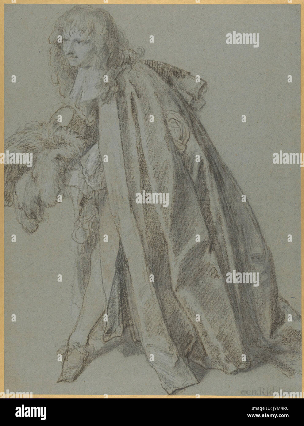 Ein Ritter des Ordens der Strumpfband MET DP 834302 Stockfoto