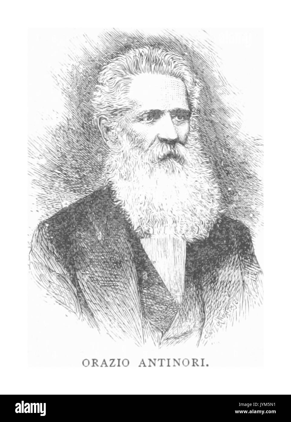 Orazio Antinori Stockfoto