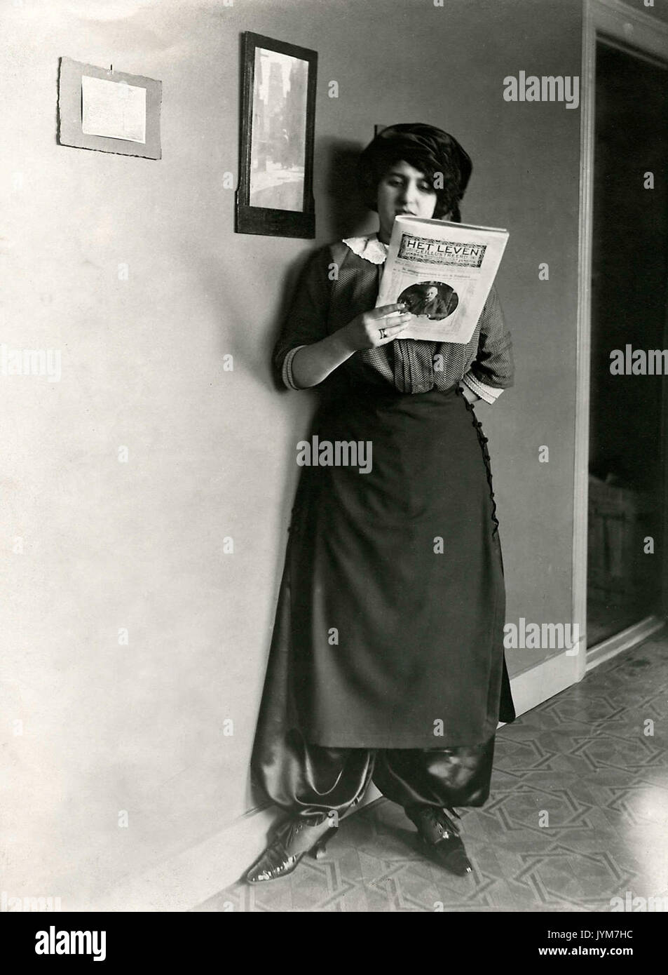 Sophie de Vries de Boer, März 1911 Stockfoto