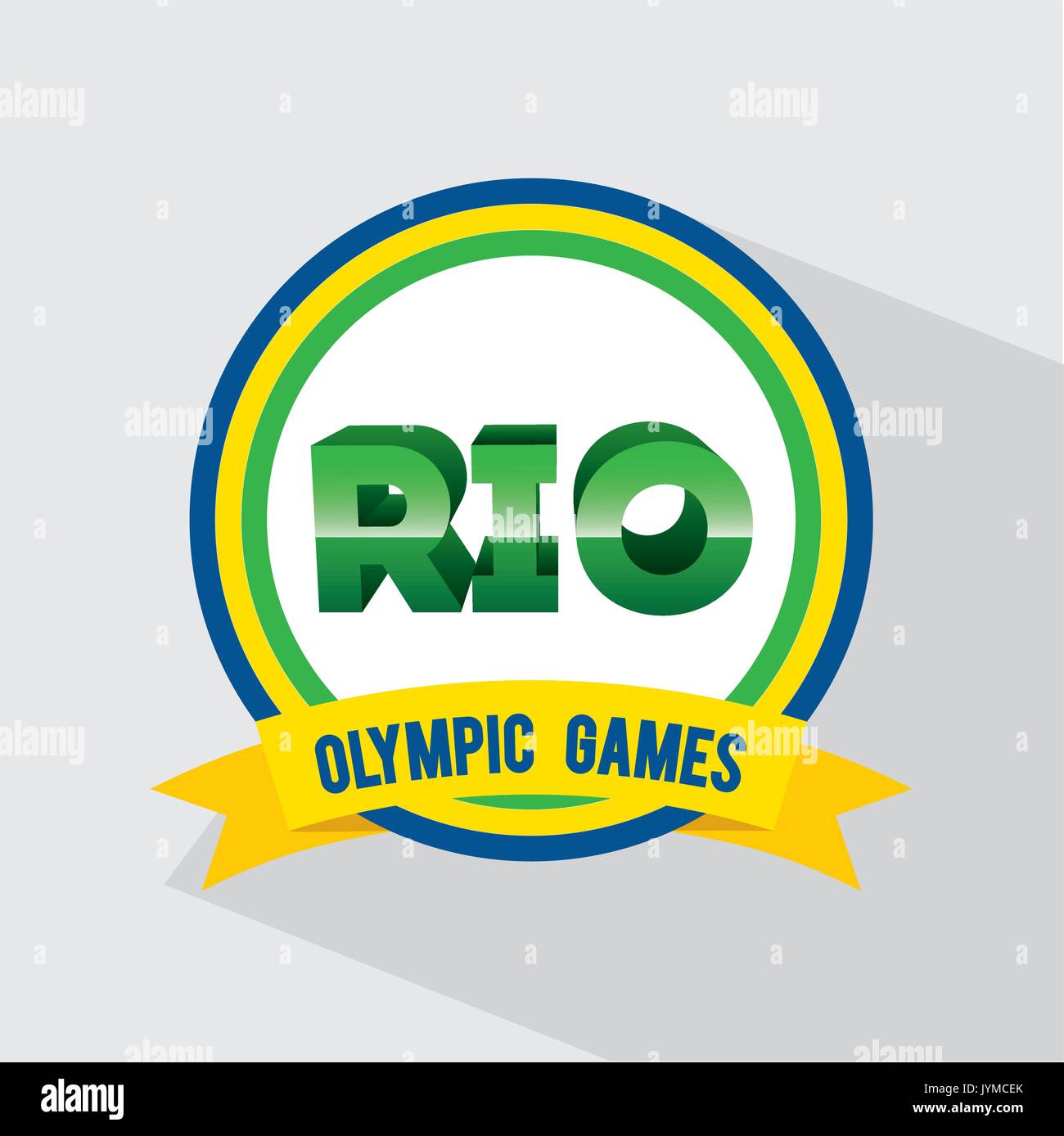 Spiele rio Design Vector Illustration Stock Vektor