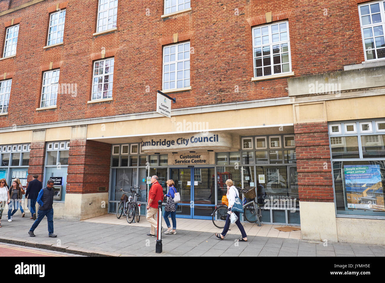 Cambridge City Rat Büros, Mandela House, Regent Street, Cambridge, Großbritannien Stockfoto