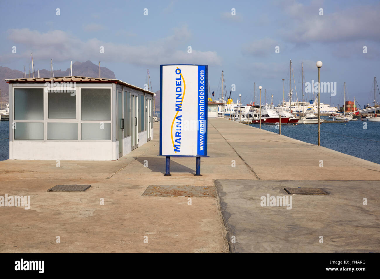 Marina Mindelo, Mindelo, Sao Vicente, Kap Verde (Cabo Verde), Afrika Stockfoto