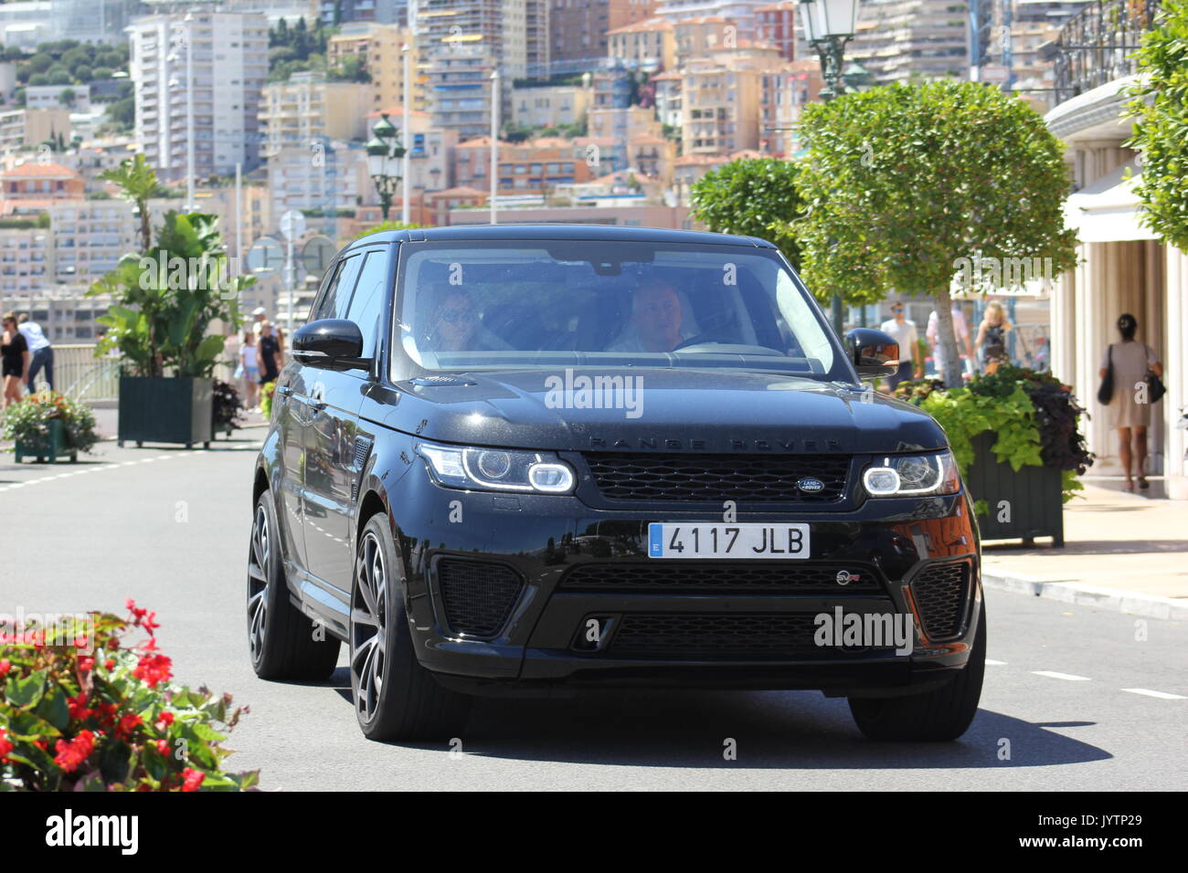 Range Rover SVR-Monaco Stockfoto