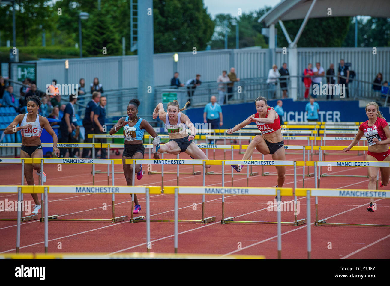 England Athletik Manchester International 2017 Stockfoto