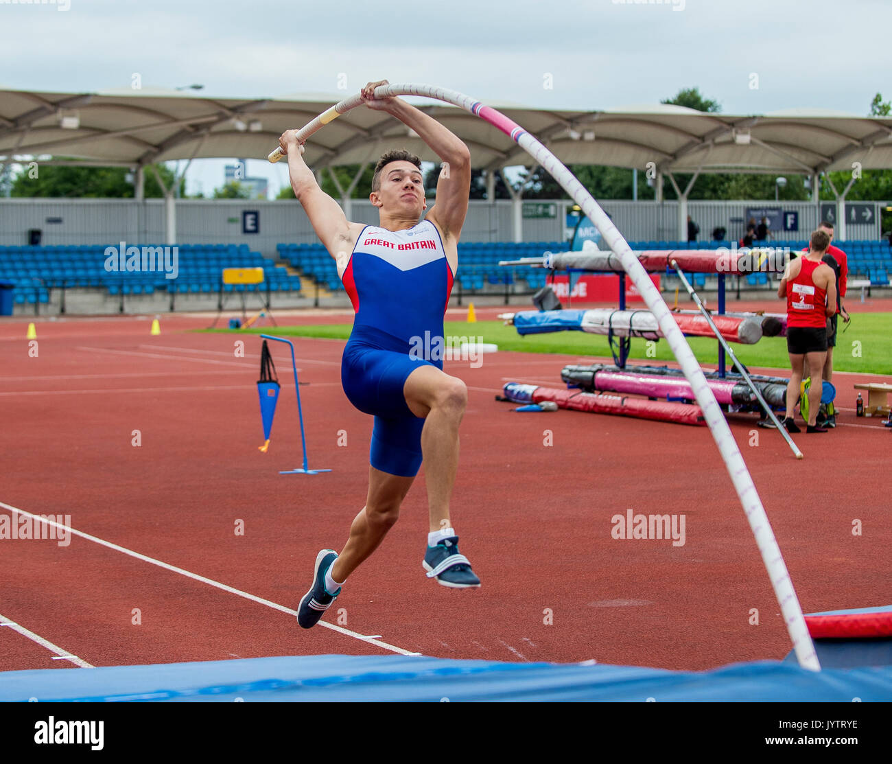 England Athletik Manchester International 2017 Stockfoto