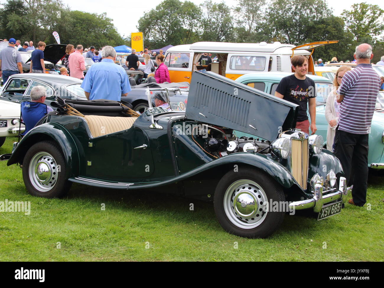 Tewin, UK. 20 Aug, 2017. Tewin Classic Car Show 2017, Tewin, Hertfordshire, Großbritannien am 20. August 2017 Credit: KEITH MAYHEW/Alamy leben Nachrichten Stockfoto