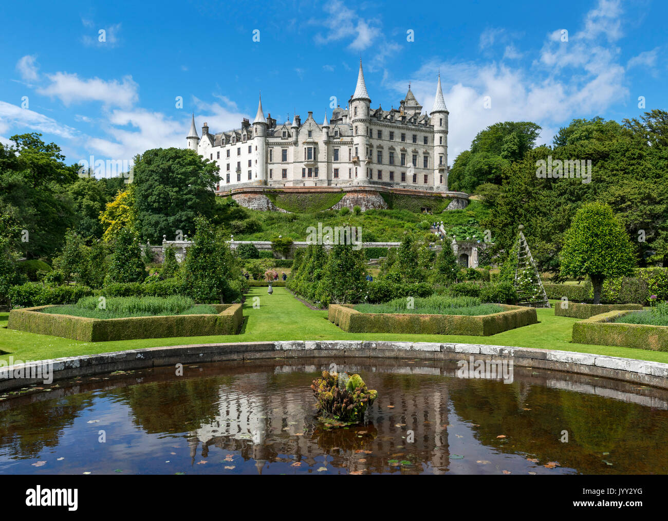 Dunrobin Castle, Sutherland, Scottish Highlands, Schottland, UK Stockfoto