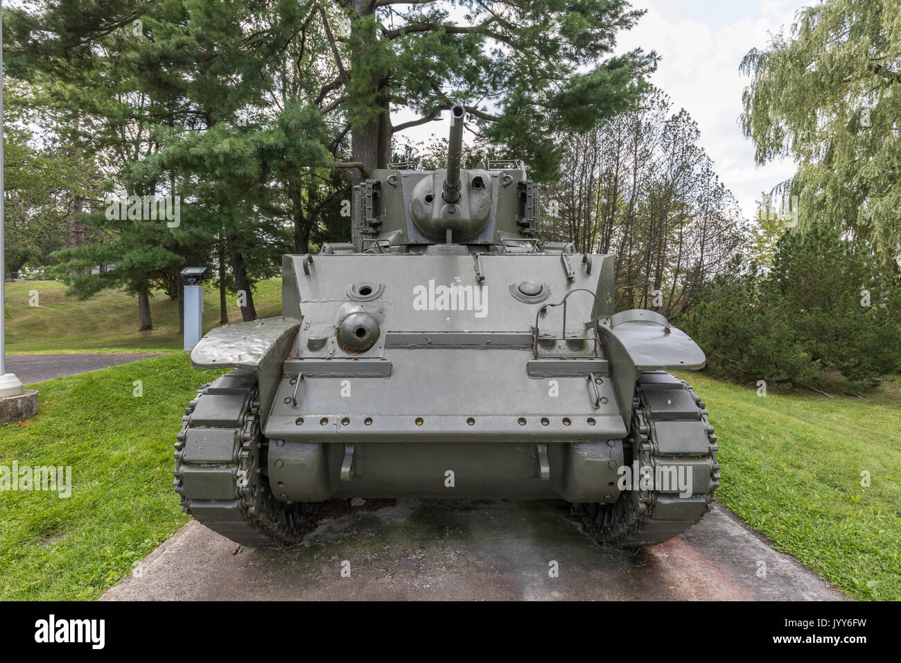 US M5A1 Stuart Light Tank Stockfoto