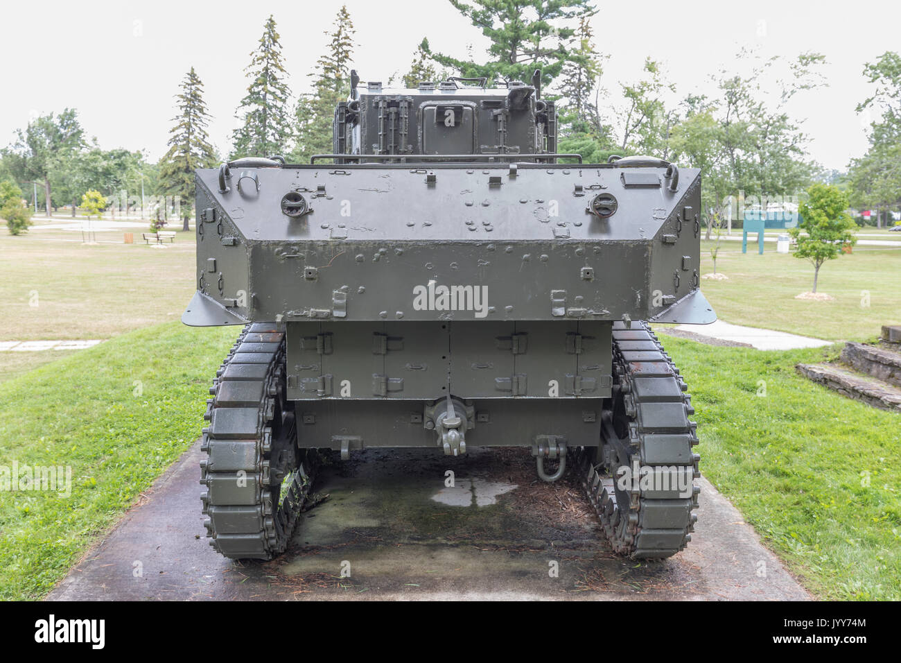 US M5A1 Stuart Light Tank Stockfoto