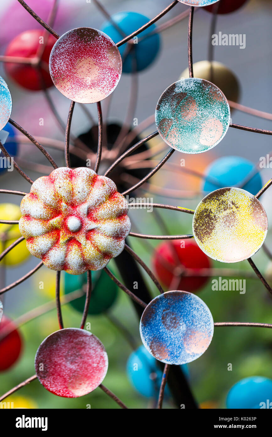 Bunte Garten Kunst Stockfoto