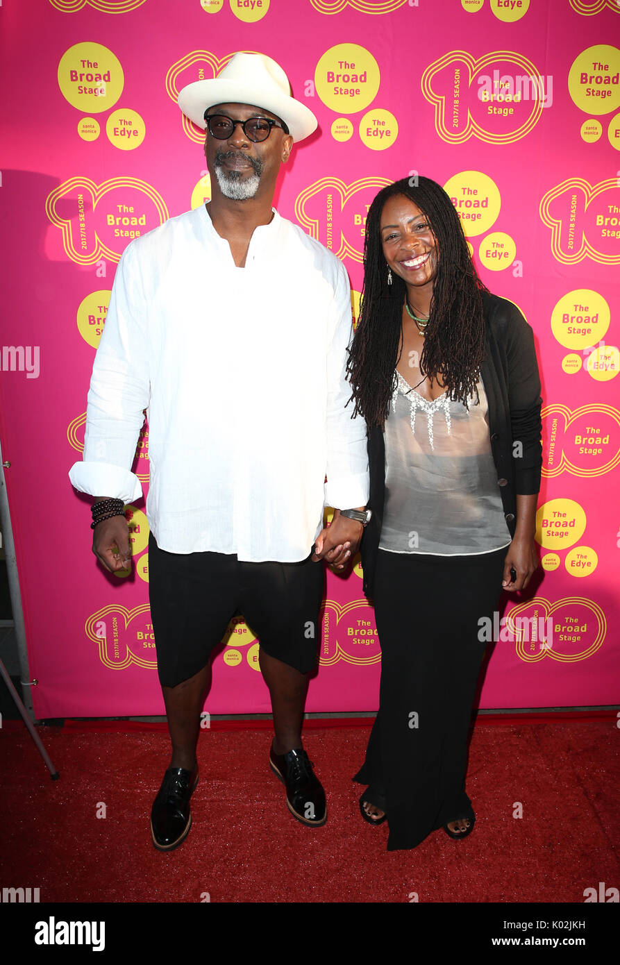 Eröffnung der "Geboren für Diese' - Ankunft mit: Isaiah Washington, Jenisa Girlande Wo: Santa Monica, California, United States Wann: 20 Aug 2017 Quelle: FayesVision/WENN.com Stockfoto