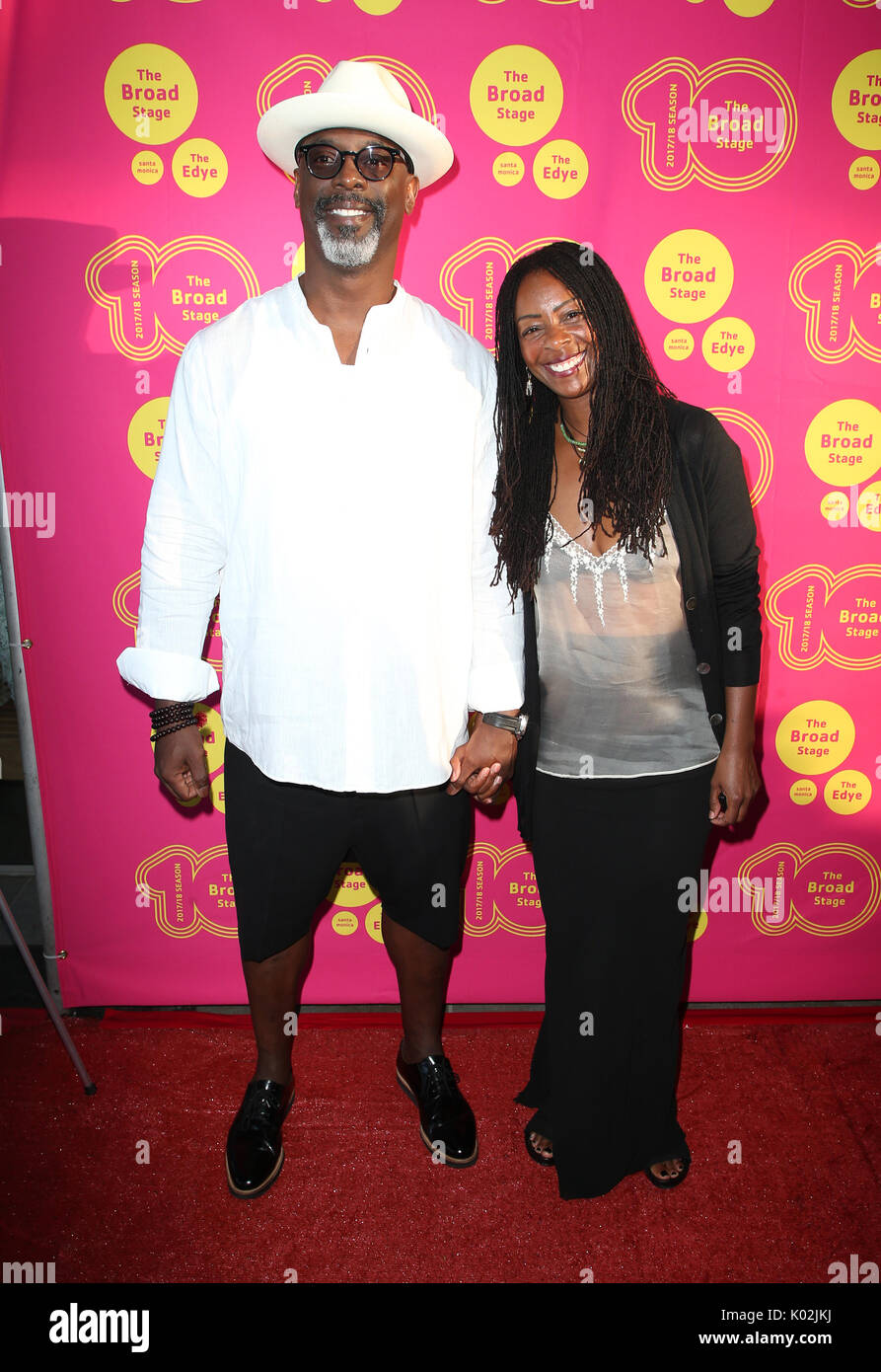 Eröffnung der "Geboren für Diese' - Ankunft mit: Isaiah Washington, Jenisa Girlande Wo: Santa Monica, California, United States Wann: 20 Aug 2017 Quelle: FayesVision/WENN.com Stockfoto