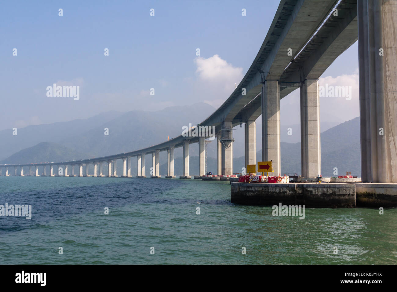 Hong kong zhuhai macau bridge Fotos