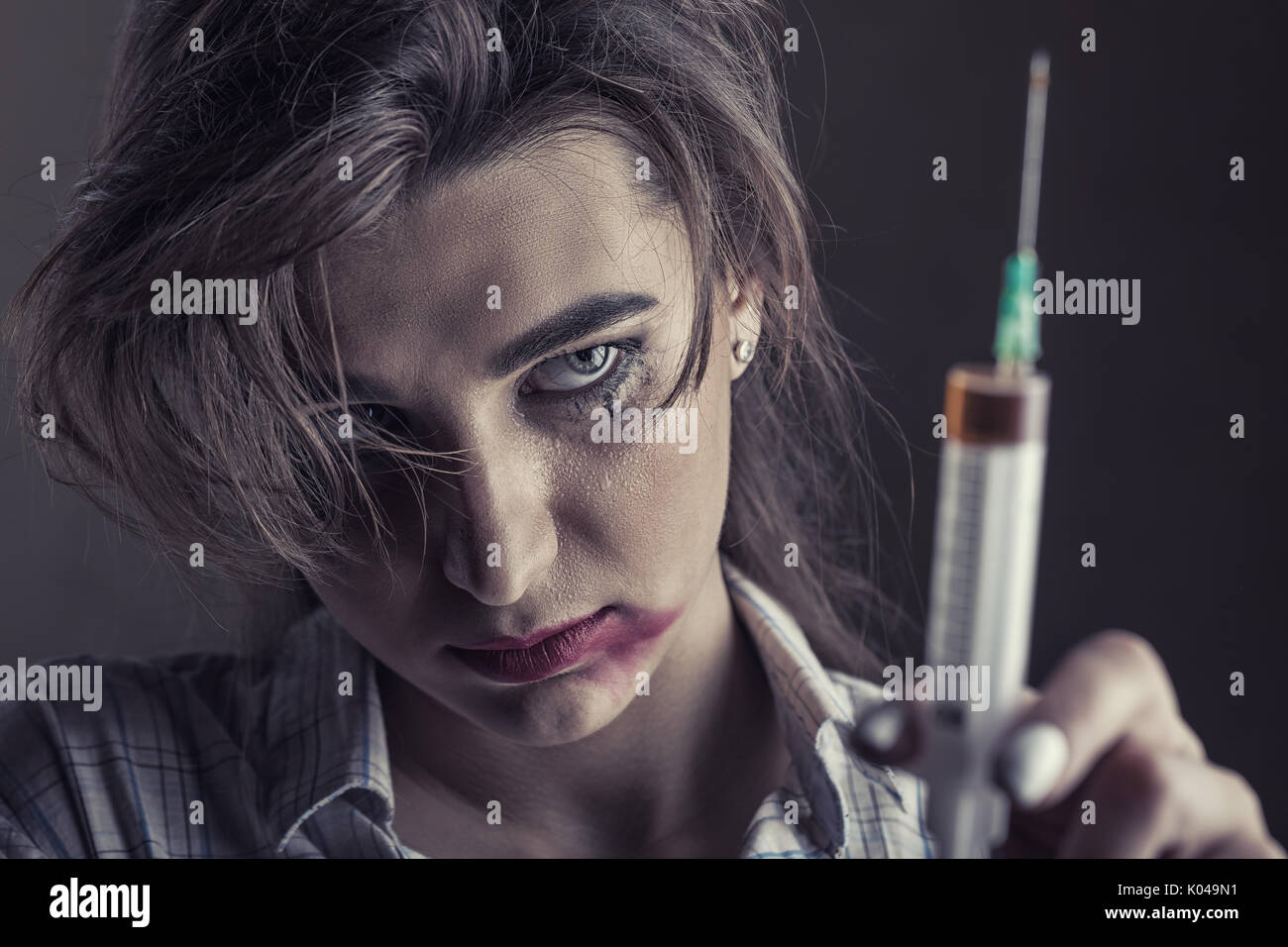Heroin Addict Girl Stockfotos Und Bilder Kaufen Alamy