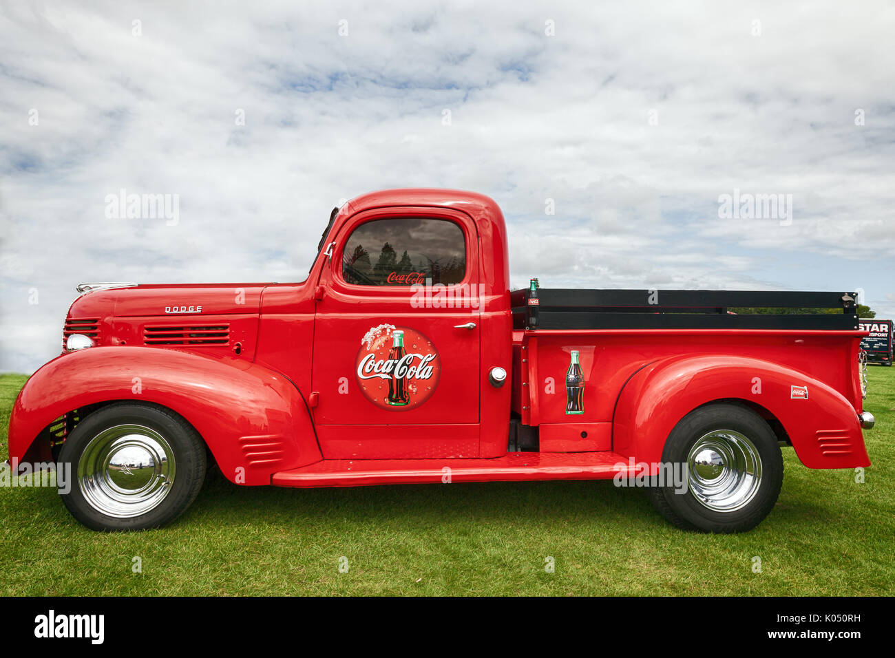 NORFOLK, UK - 19. AUGUST 2017: Truckfest Norwich ist ein Transport Festival in Großbritannien um das Speditionsgewerbe in Norfolk entfernt. Einschließlich t Stockfoto