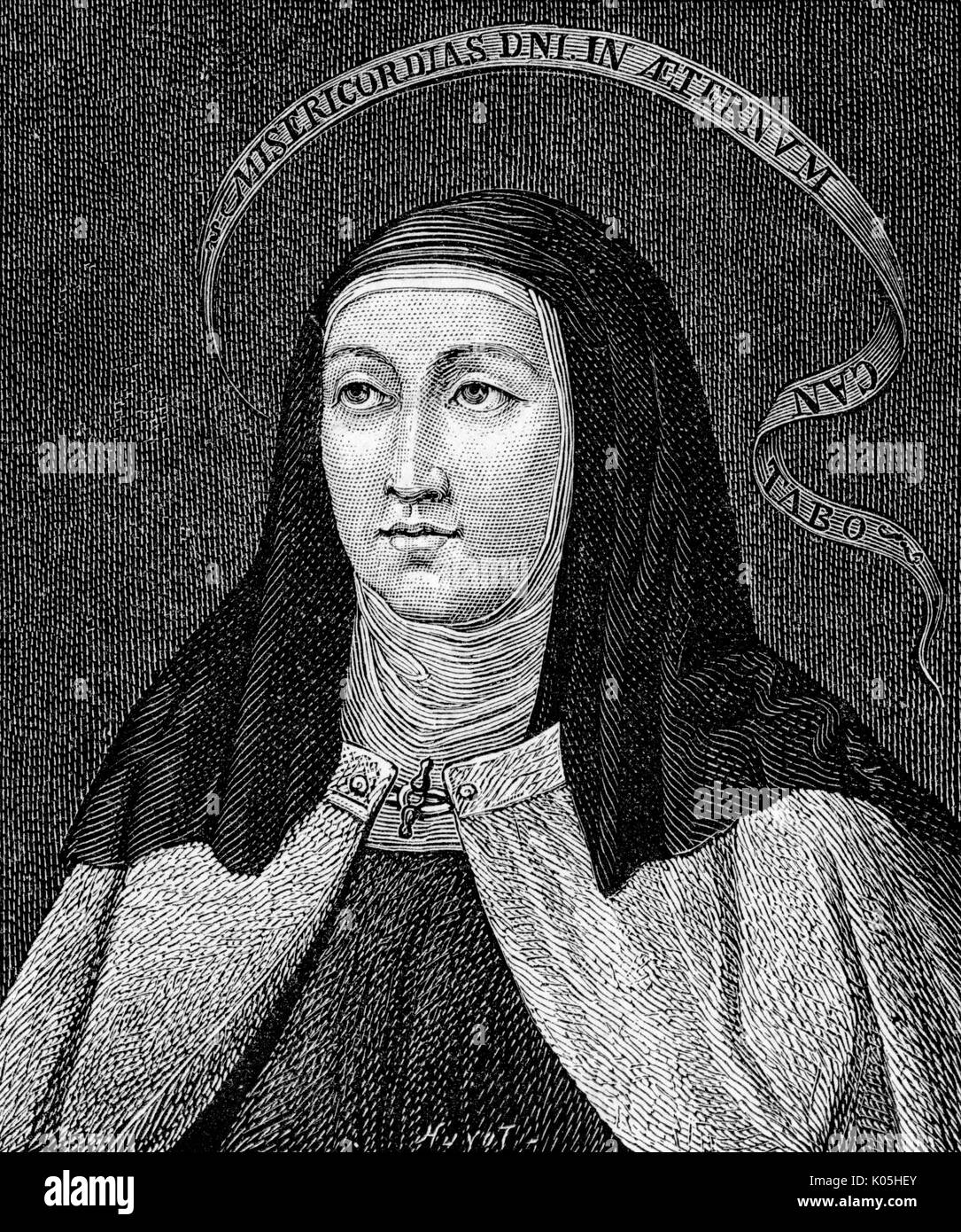 St. Teresa von Avila Stockfoto
