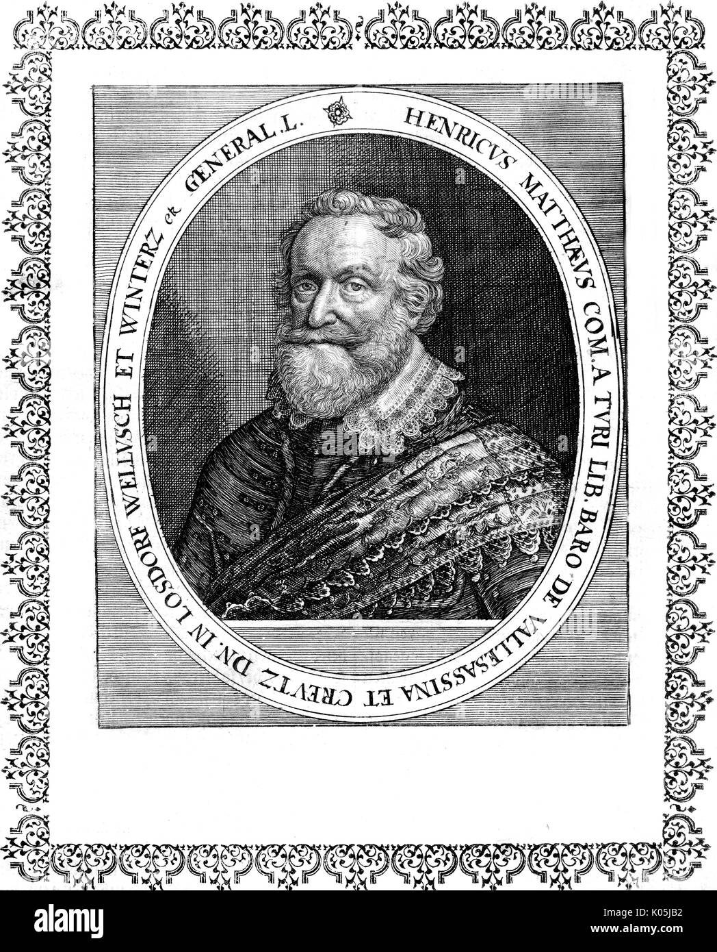 Hein. Matt. Von Thurn Stockfoto