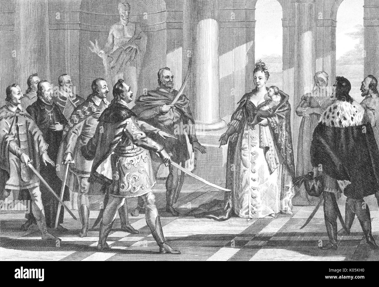 MARIA THERESIA/UNGARN Stockfoto