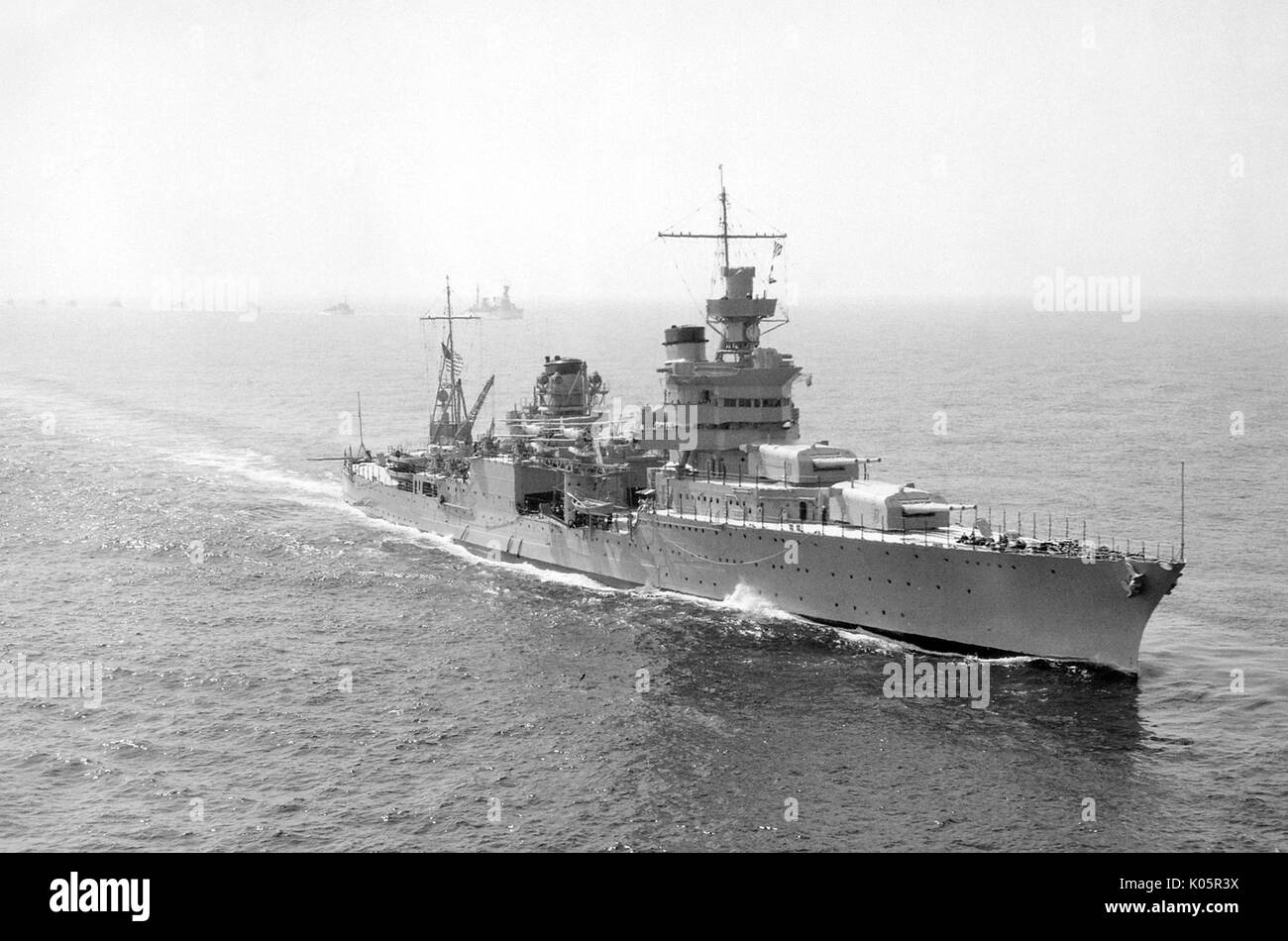 USS Indianapolis (CA-35) Stockfoto