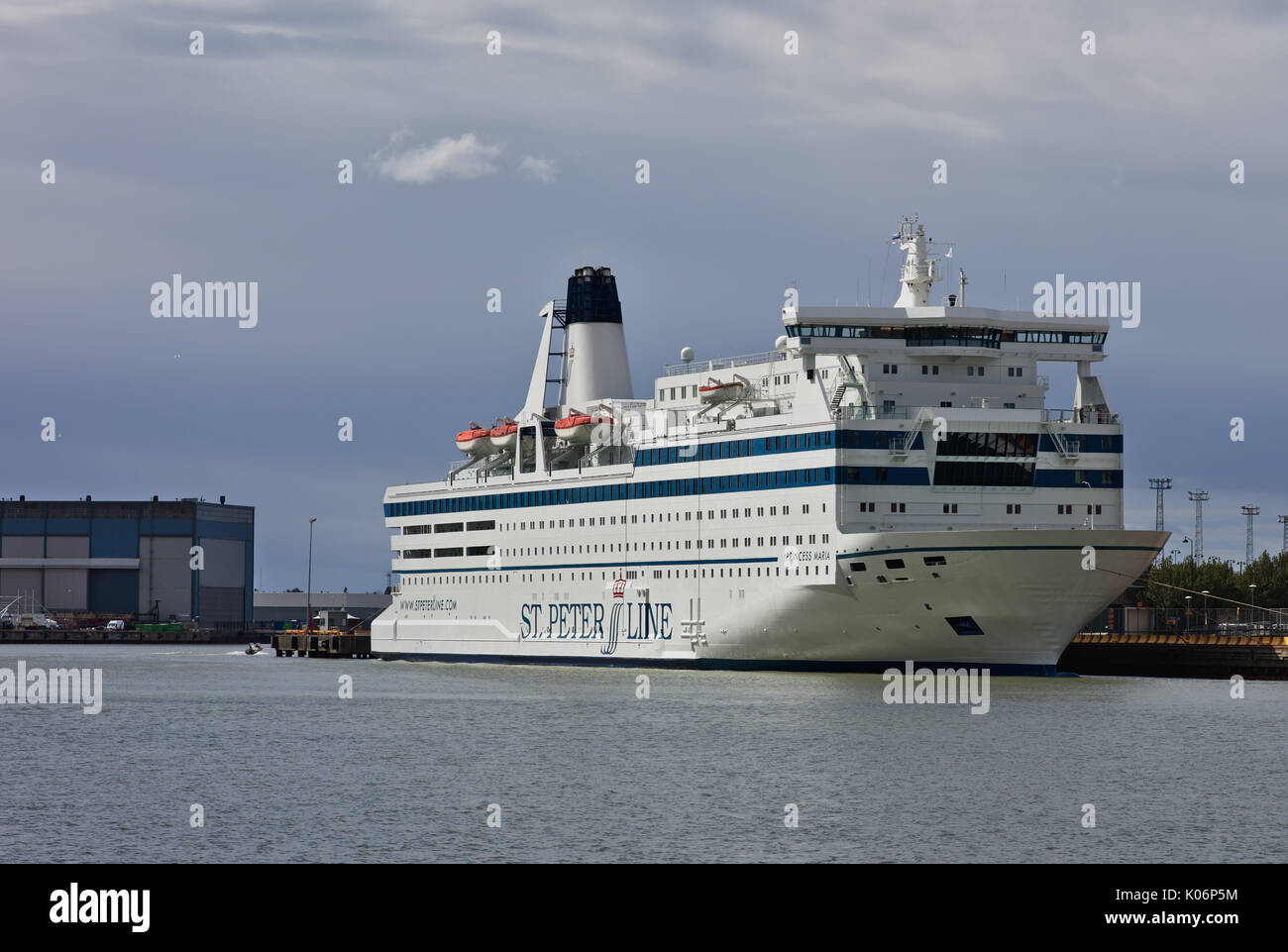 MS Prinzessin Maria, St. Peter Zeile, in Helsinki günstig Stockfoto