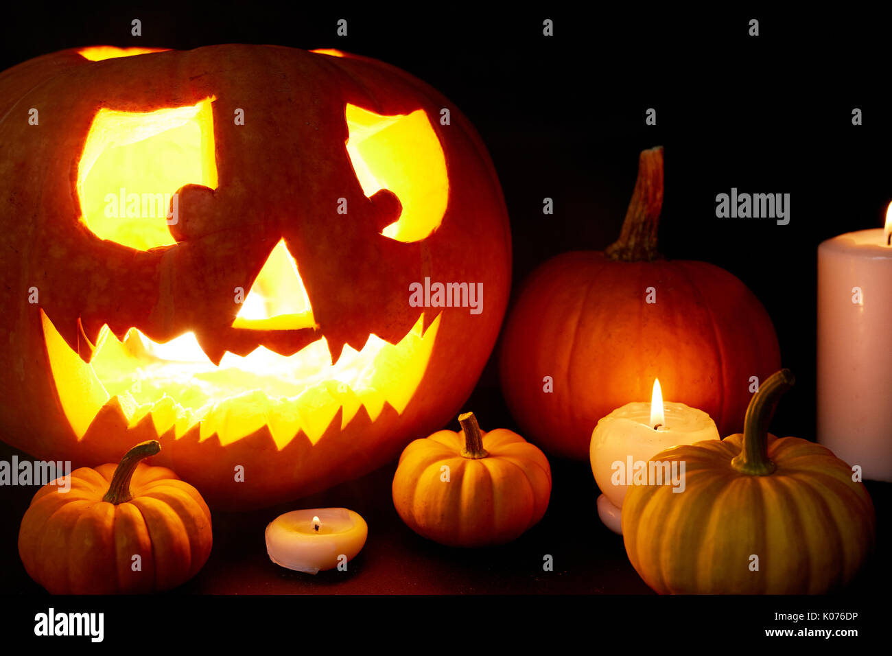 Halloween Symbole Stockfoto