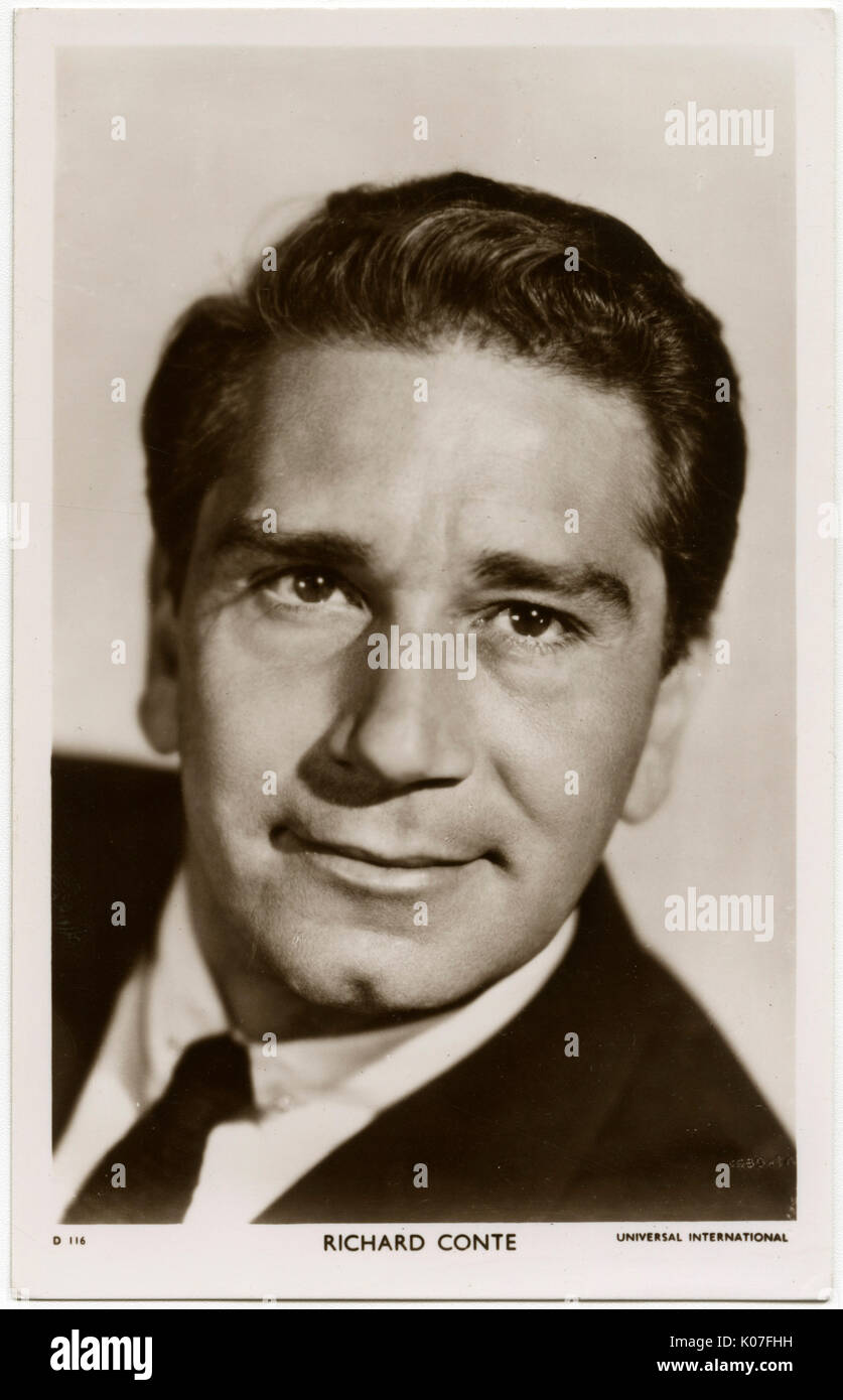 Richard Conte Stockfoto