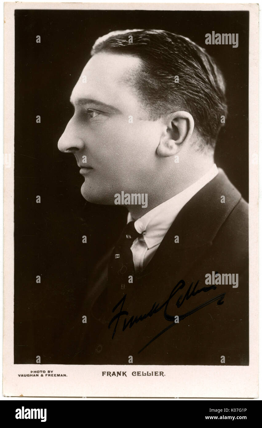 Frank Cellier Stockfoto