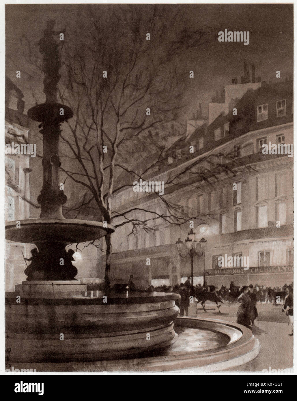 Eine äußere des Theaters Francais. Datum: 1908 Stockfoto