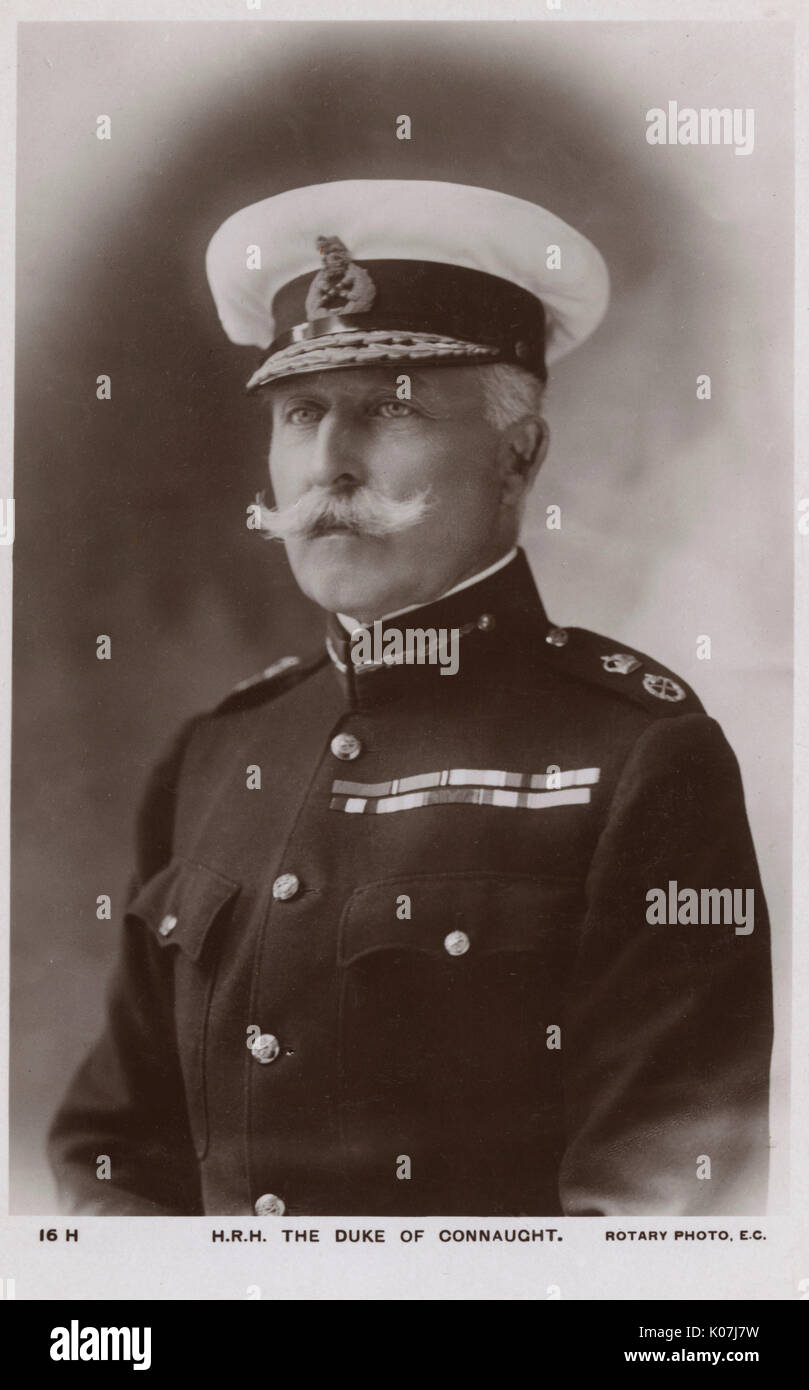 Prinz Arthur, Herzog von Connaught und Strathearn Stockfoto