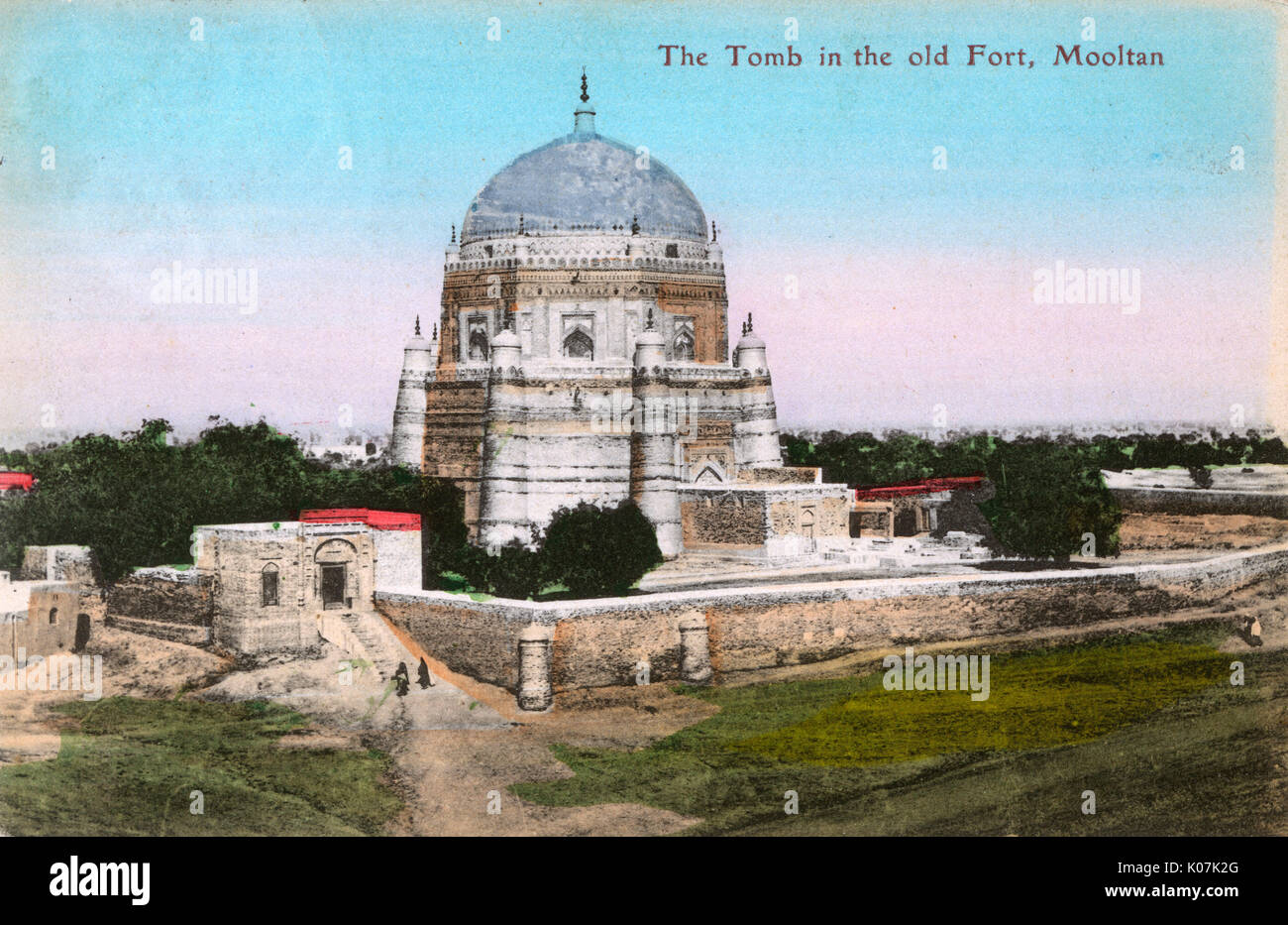 Grab/Mausoleum von Shah Rukn-e-Alam, Multan, Pakistan Stockfoto