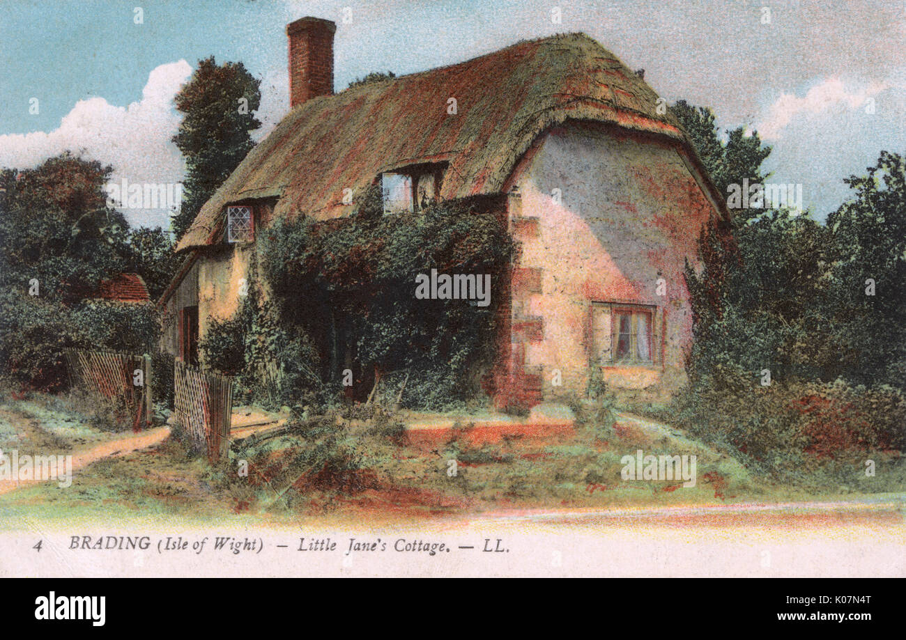 Little Jane's Cottage - Brading, Isle of Wight, Hampshire Stockfoto