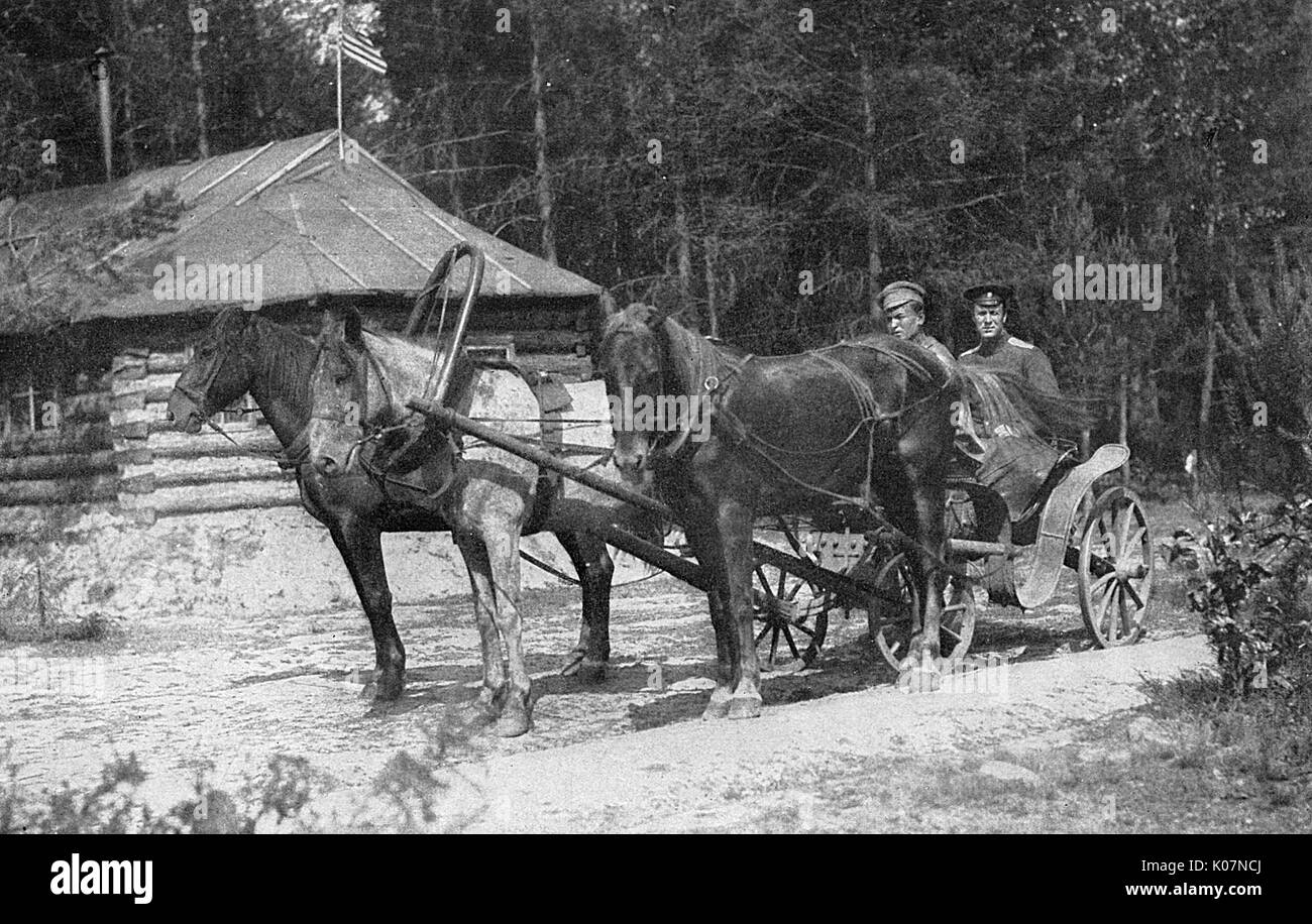 Oberst Eugene Hurd, amerikanischer Chirurg, Ostfront, WW1 Stockfoto