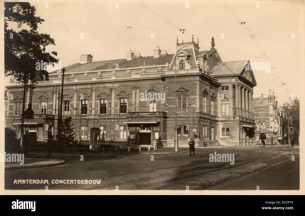 Concertgebouw (Konzerthalle), Amsterdam, Niederlande Stockfoto