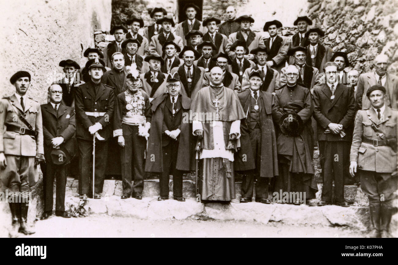 Mitglieder des Generalrats, Täler von Andorra, Andorra Stockfoto