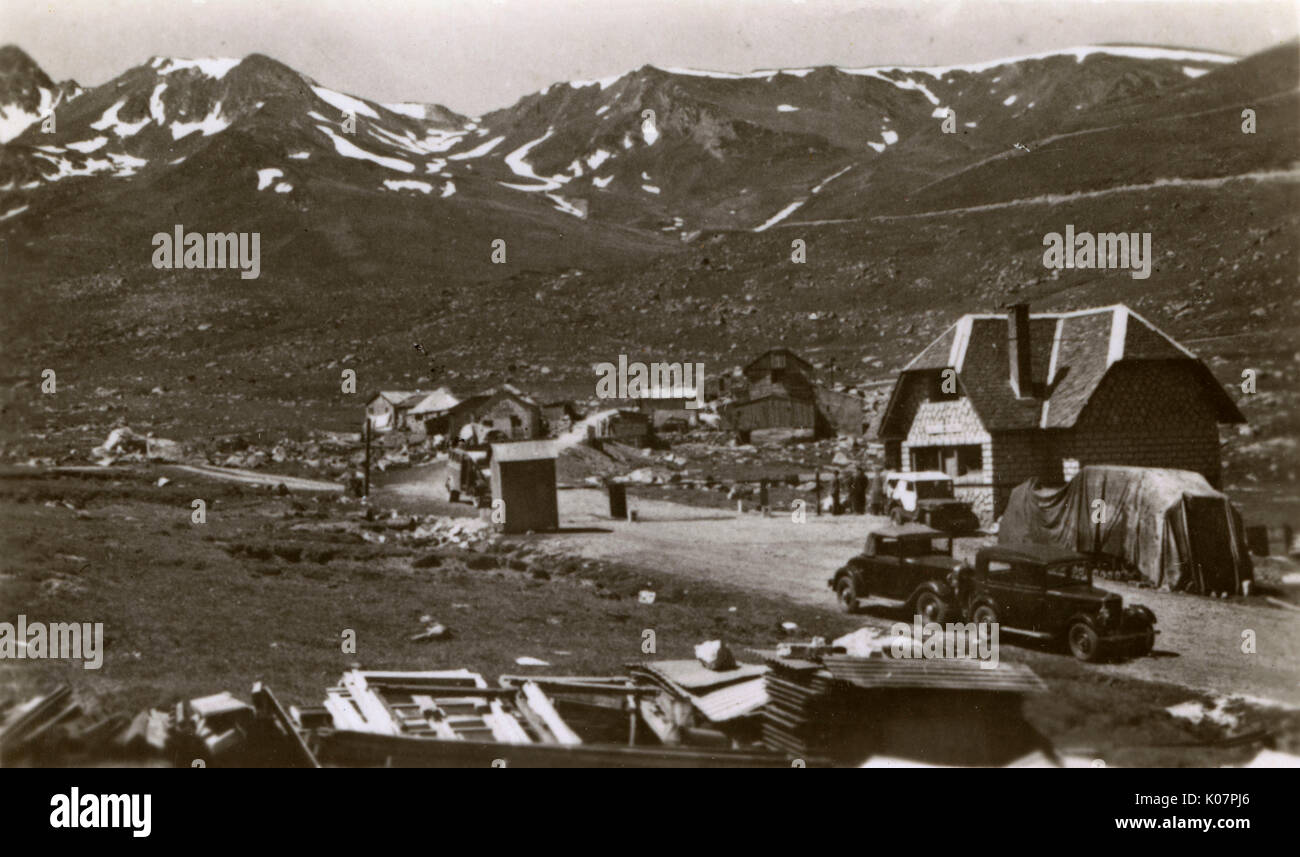 El Pas de la Casa, Täler von Andorra, Andorra Stockfoto